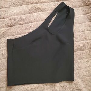 Abercrombie & Fitch One Shoulder Crop Top